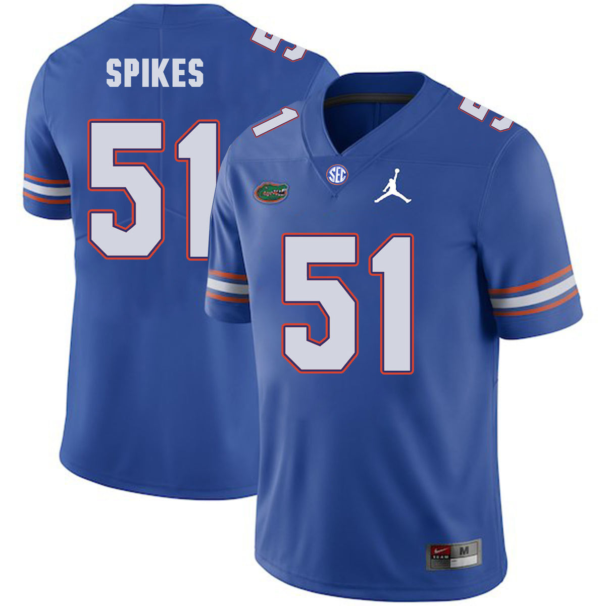 Brandon Spikes Florida Gators blue jersey