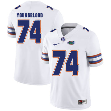 Jack Youngblood Florida Gators white jersey