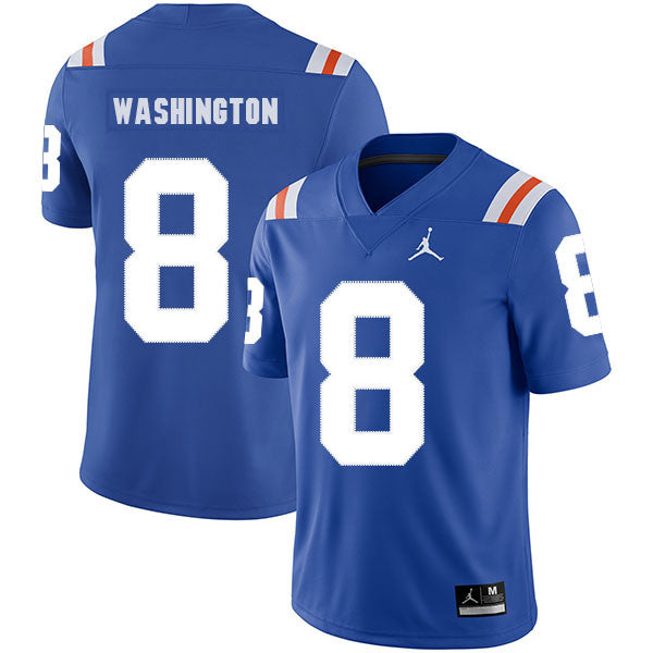Nick Washington Florida Gators blue Throwback jersey