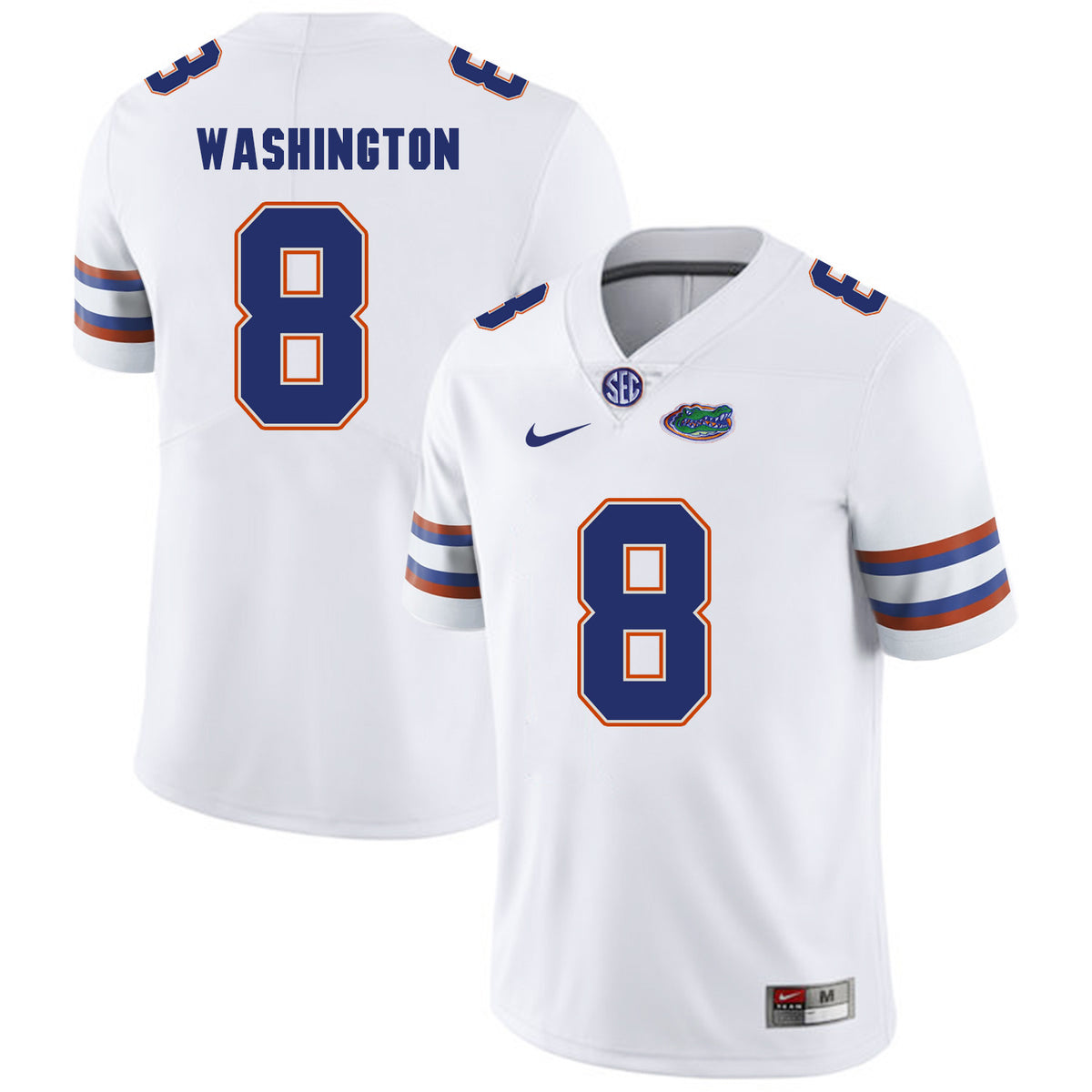Nick Washington Florida Gators white jersey