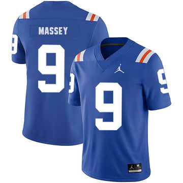 Dre Massey Florida Gators blue Throwback jersey