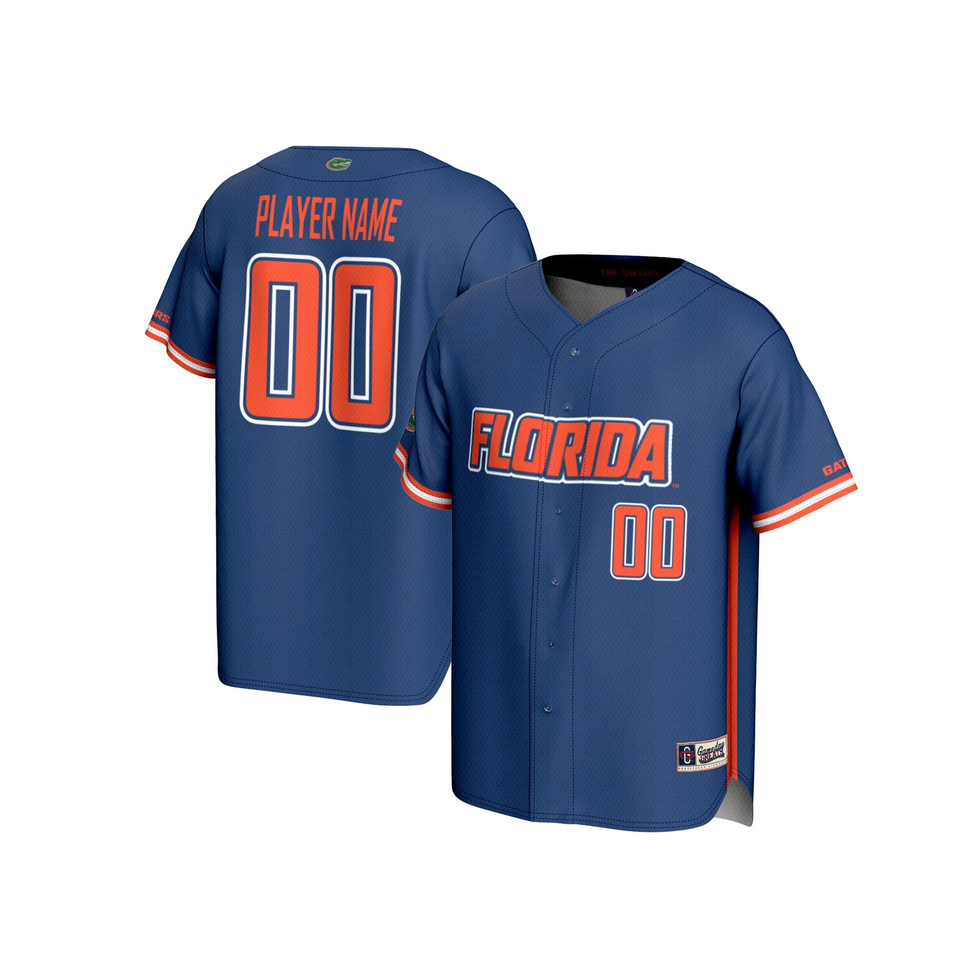 Florida Gators royal jersey