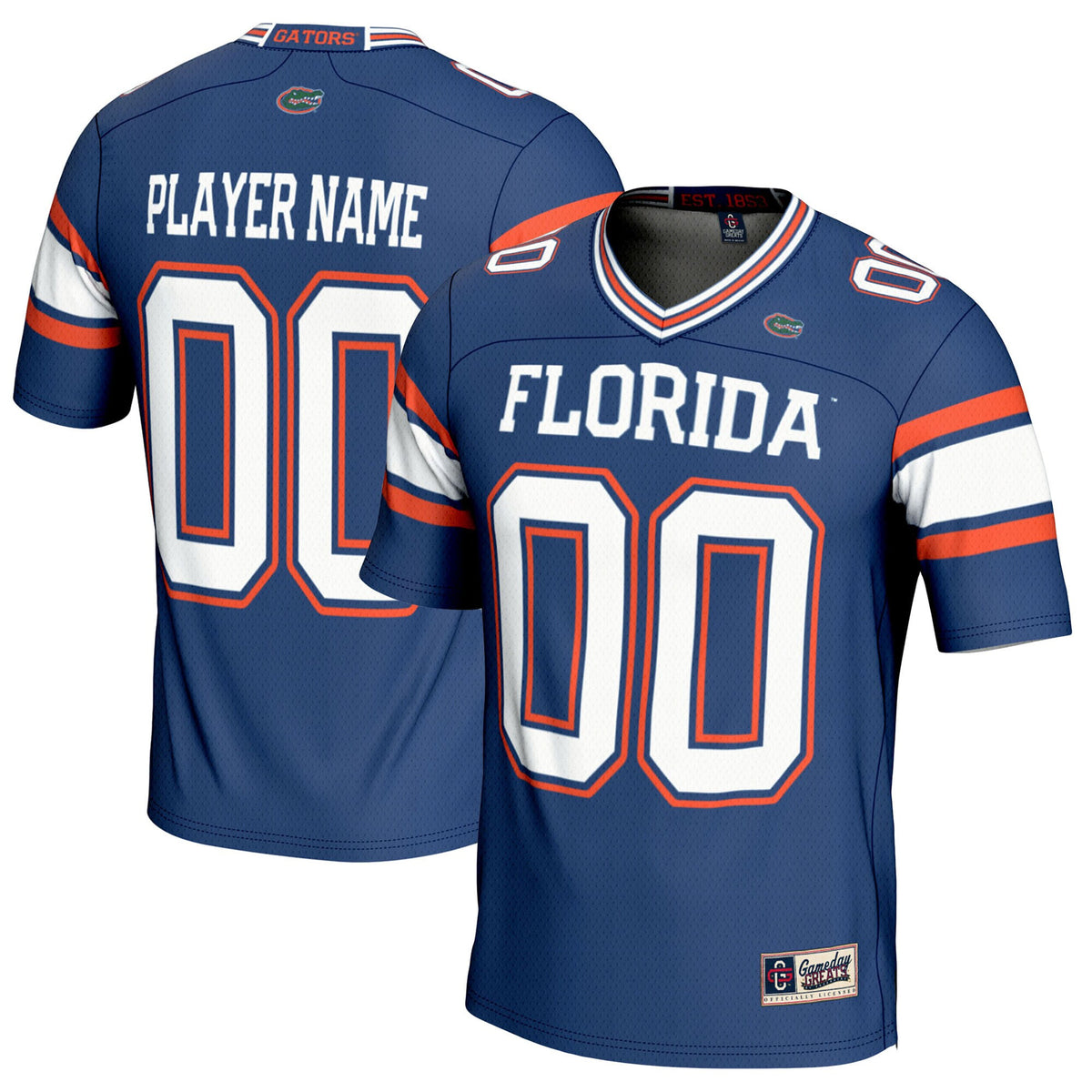 Florida Gators royal jersey