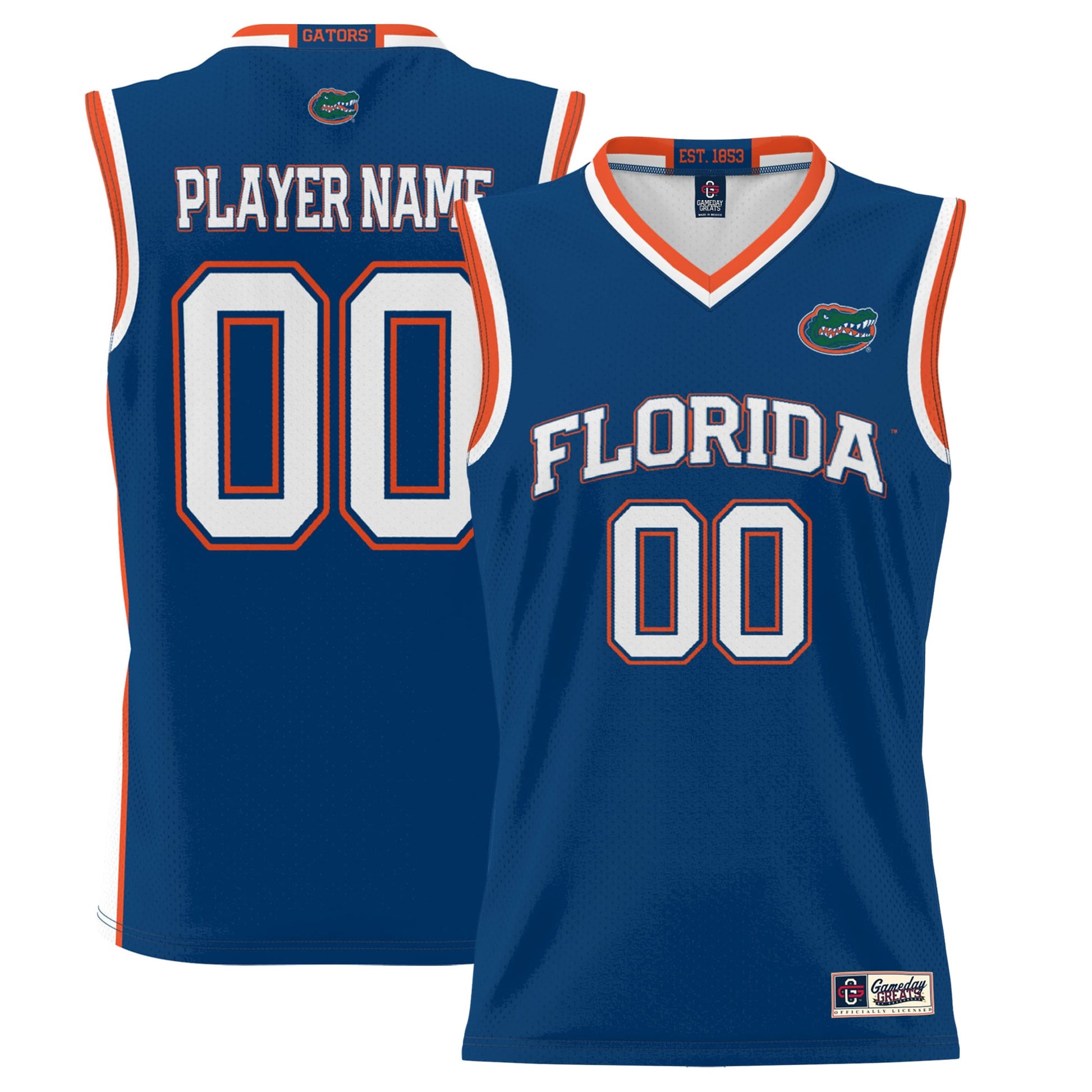 Florida Gators royal jersey