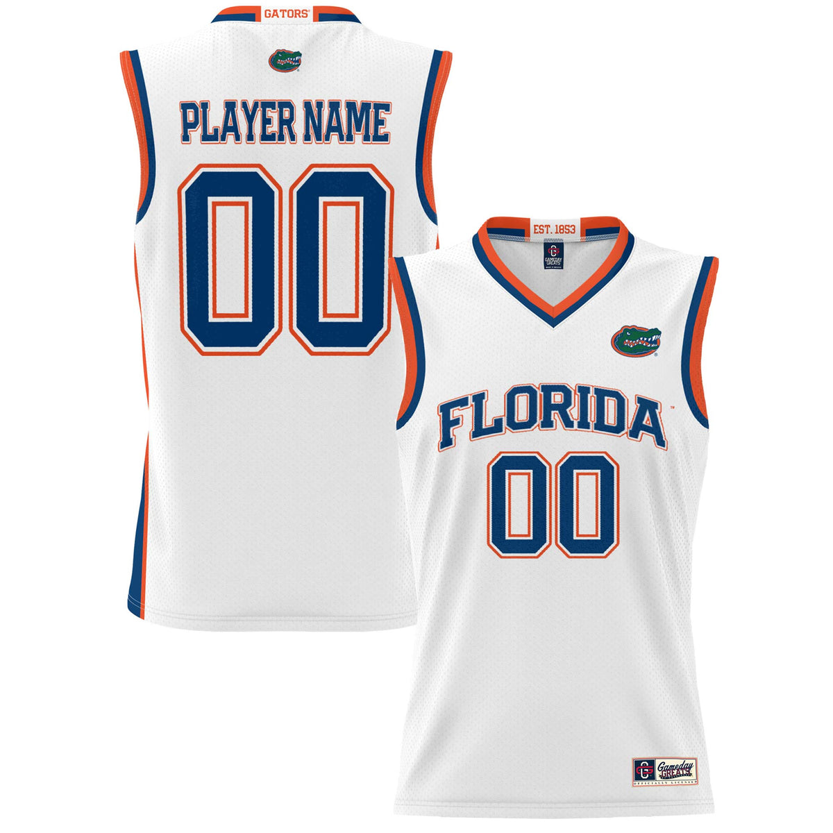 Florida Gators white jersey
