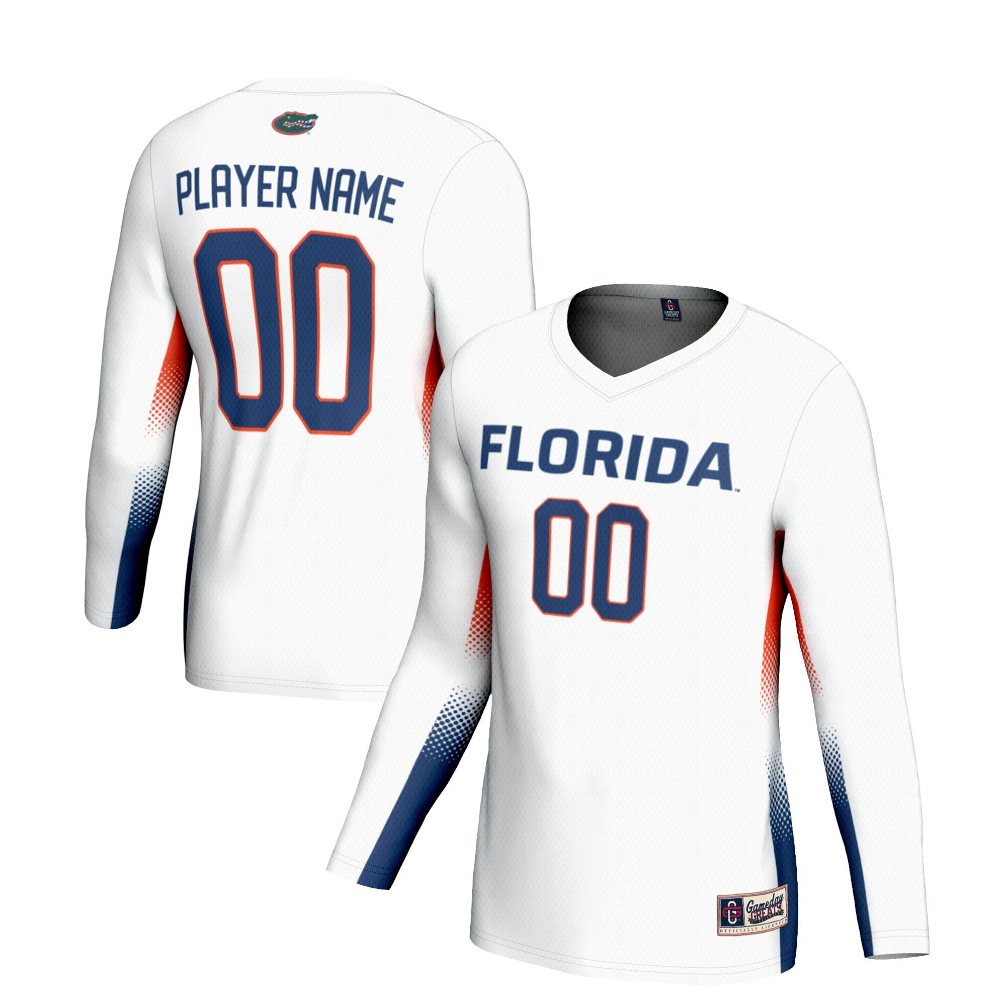 Volleyball Florida Gators white jersey