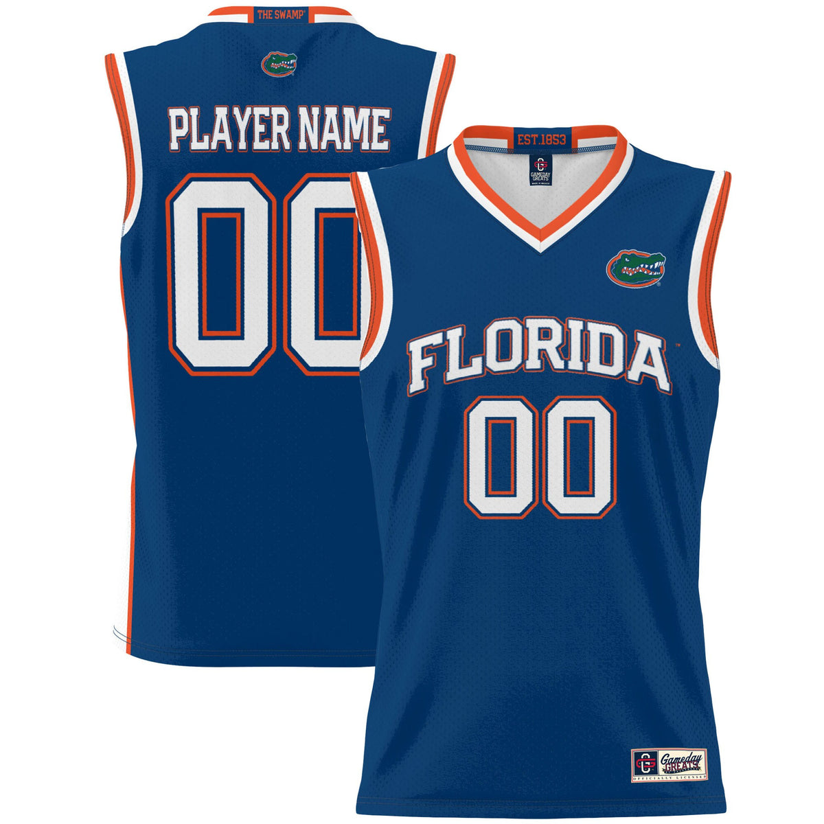 Florida Gators royal jersey