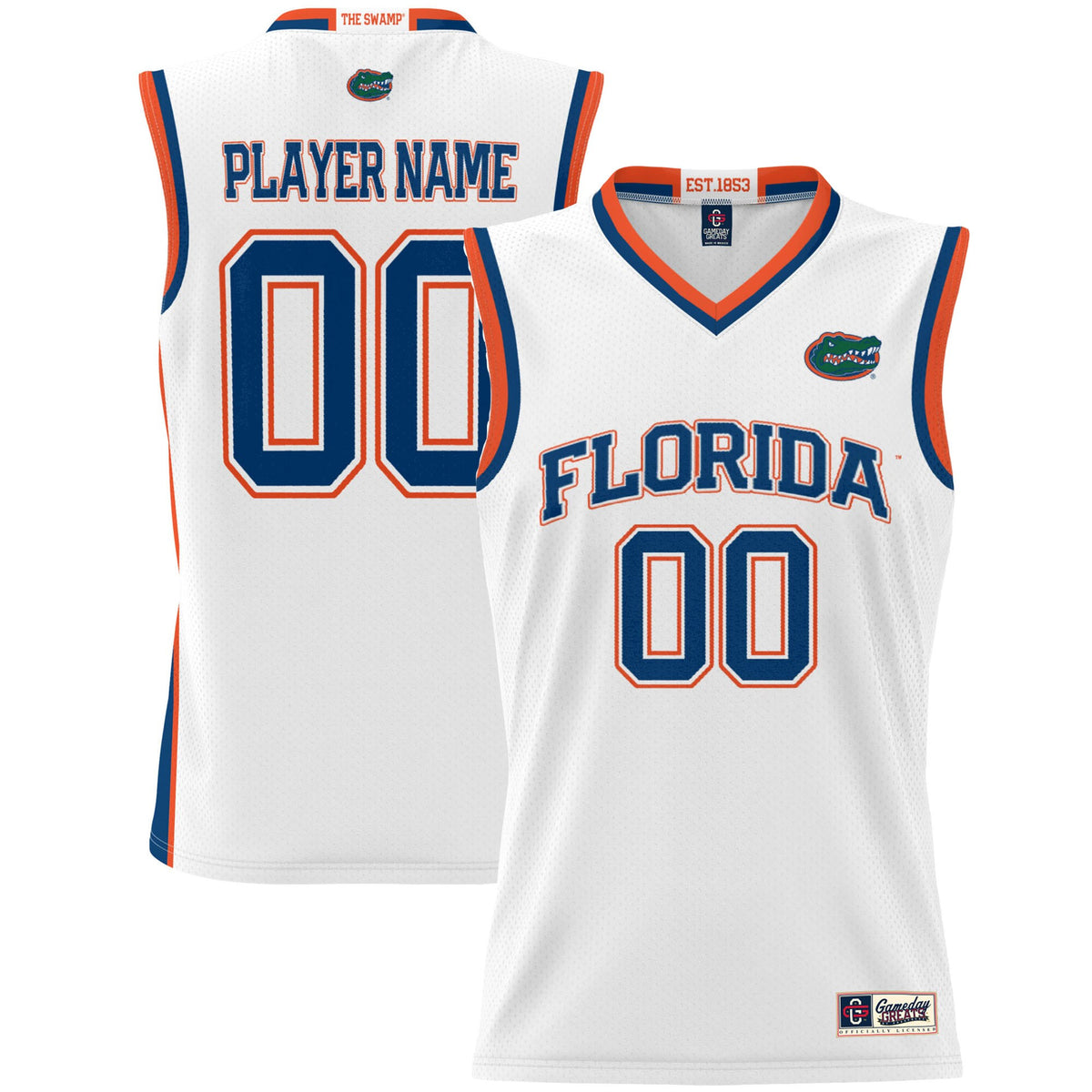 Florida Gators white jersey