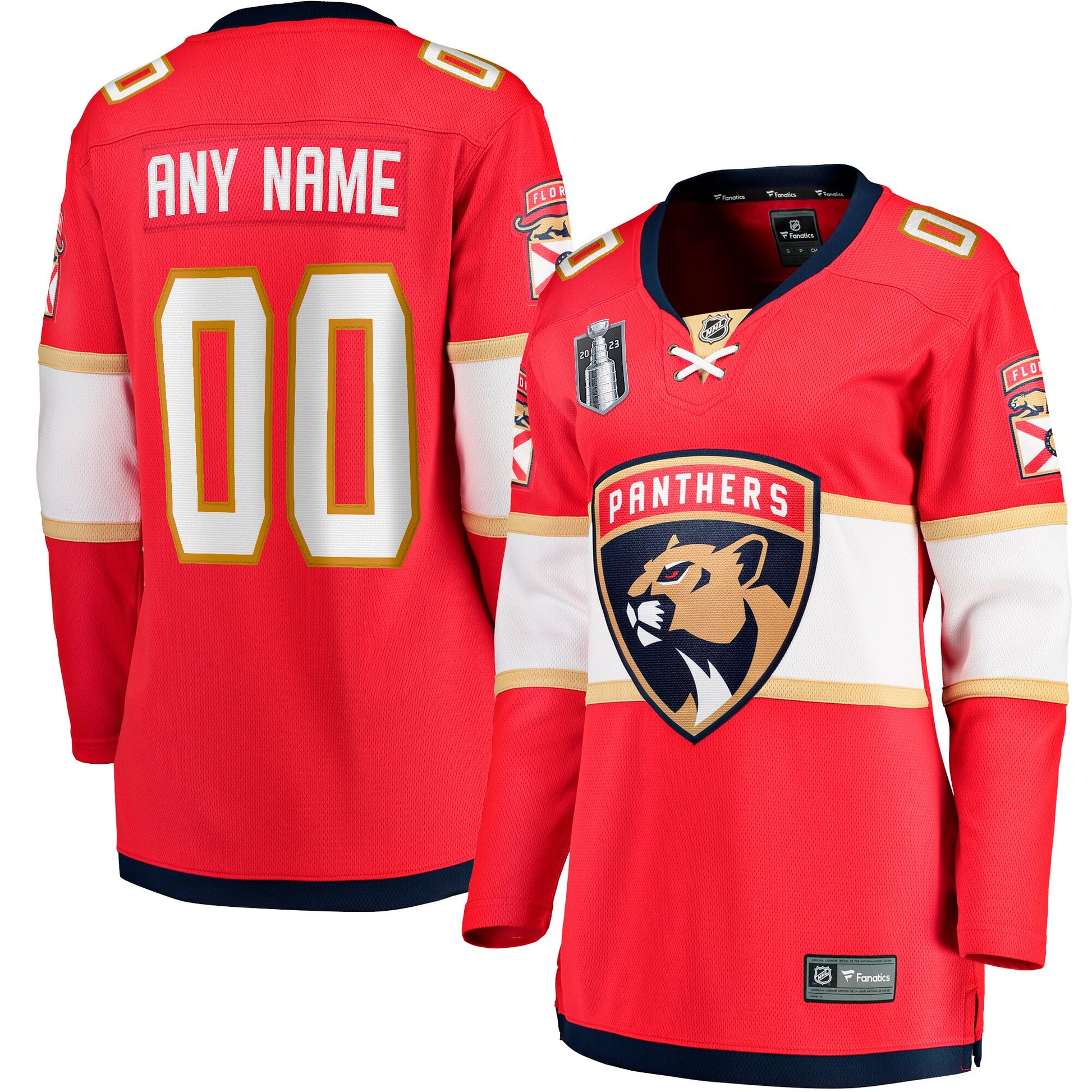Florida Panthers red Home jersey