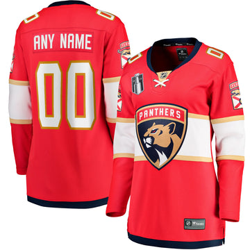 Florida Panthers red Home jersey