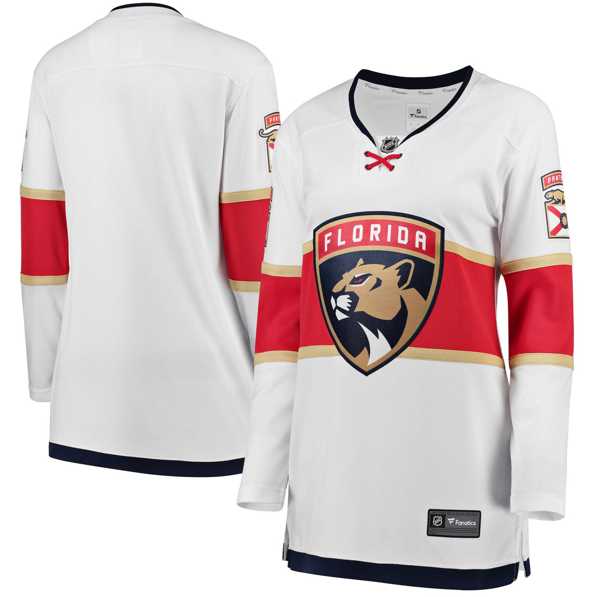 Florida Panthers white Away jersey