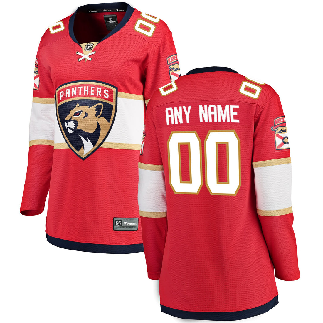 Florida Panthers red Home jersey