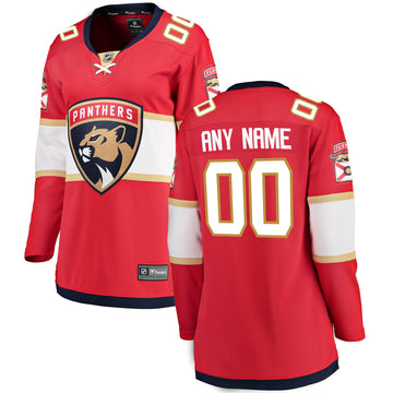 Florida Panthers red Home jersey