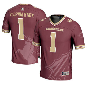 Garnet Print Florida State Seminoles Fashion jersey