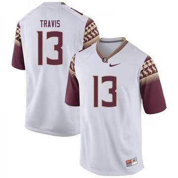 Jordan Travis Florida State Seminoles white jersey