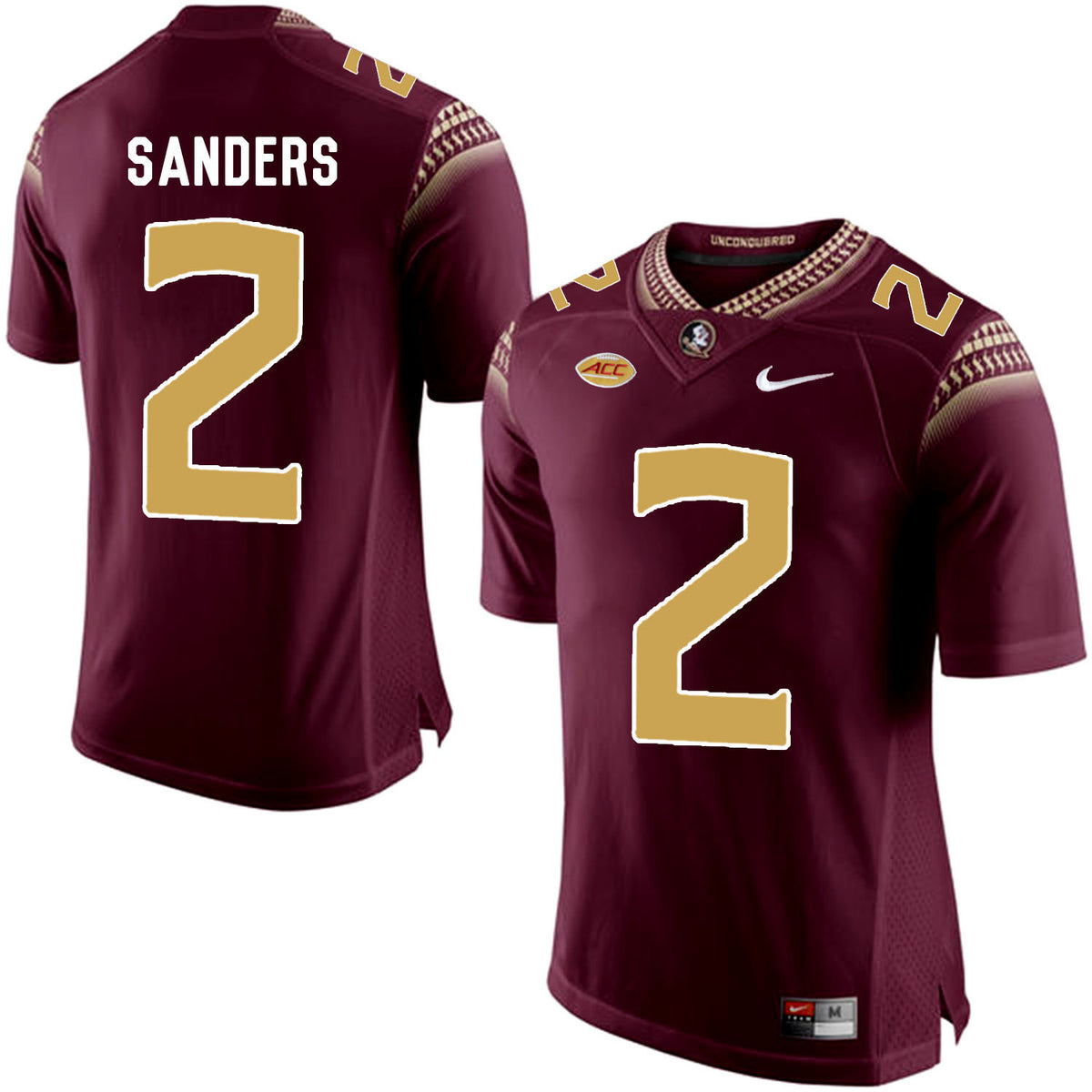 Deion Sanders Florida State Seminoles red jersey