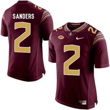 Deion Sanders Florida State Seminoles red jersey