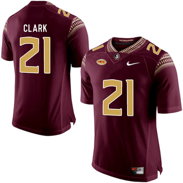 Corey Clark Marroon College Florida State Seminoles jersey