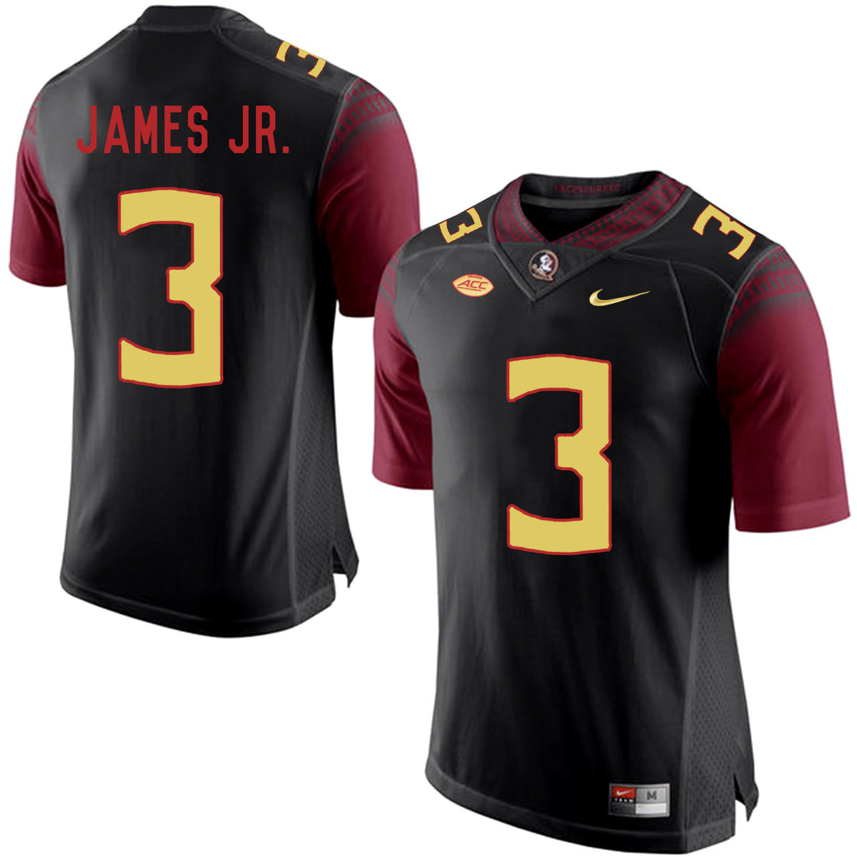 Derwin James Jr Florida State Seminoles black jersey