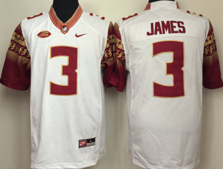 Derwin James Florida State Seminoles white jersey