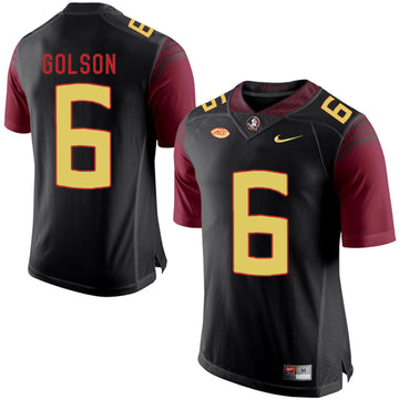 Everett Golson Florida State Seminoles black jersey