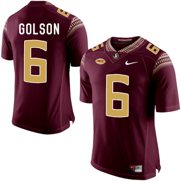 Everett Golson Marroon College Florida State Seminoles jersey