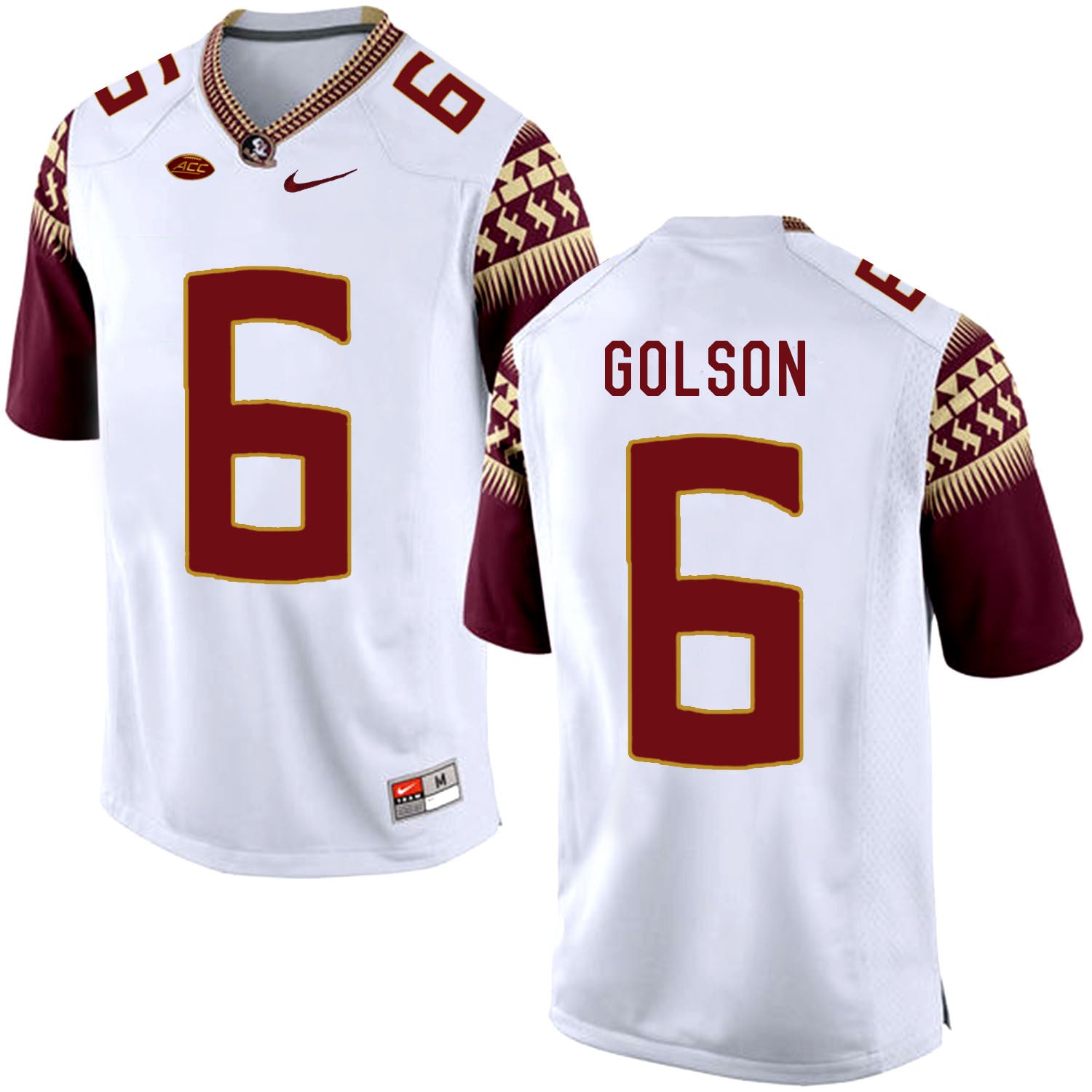Everett Golson Florida State Seminoles white jersey