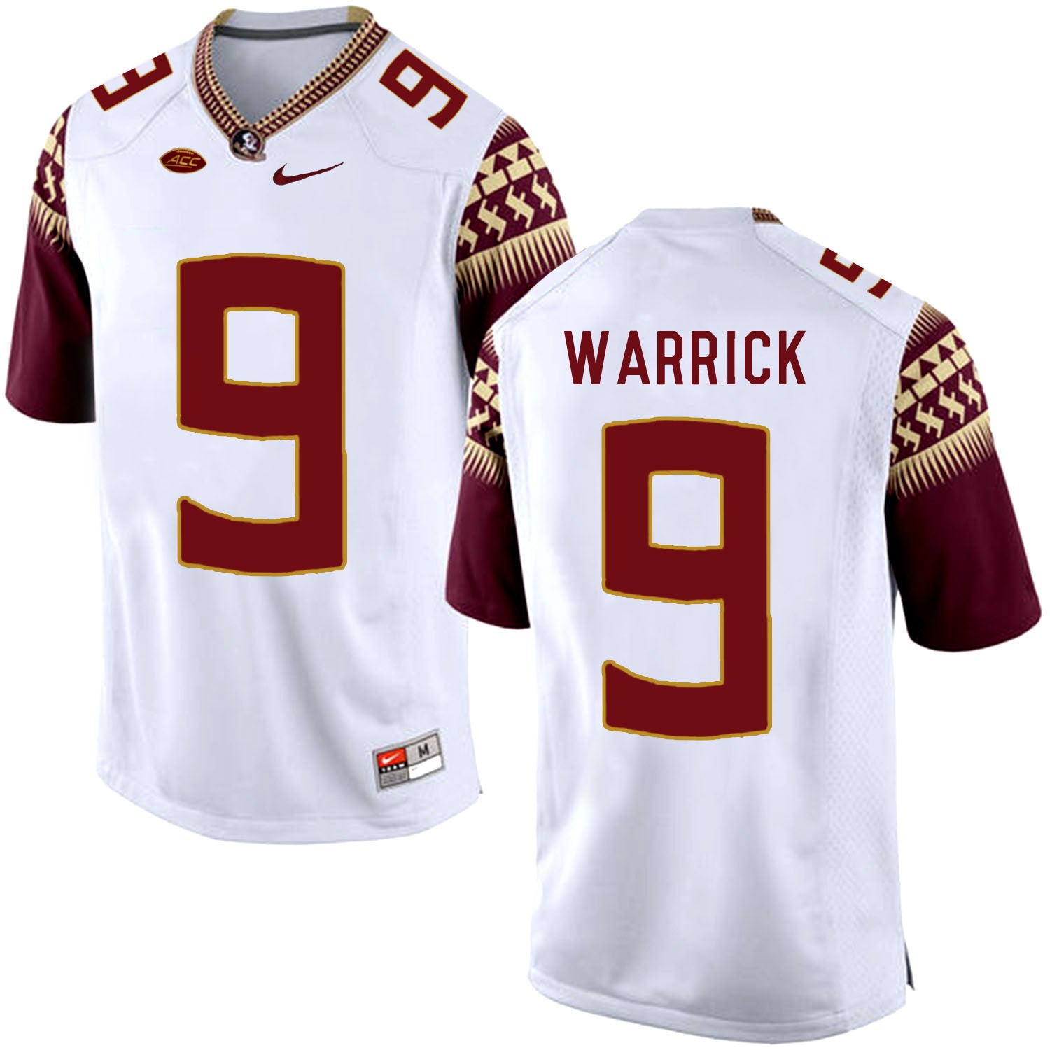 Peter Warrick Florida State Seminoles white jersey