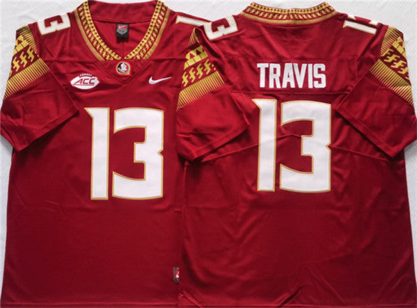 Jordan Travis Florida State Seminoles black jersey