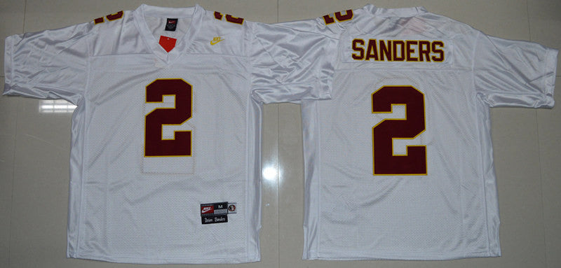Fsu Florida State Seminoles white Throwback jersey