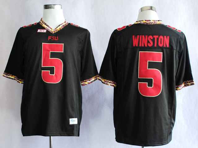Fsu Jameis Winston Florida State Seminoles black jersey