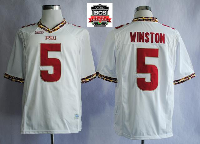 Fsu Jameis Winston Florida State Seminoles white jersey