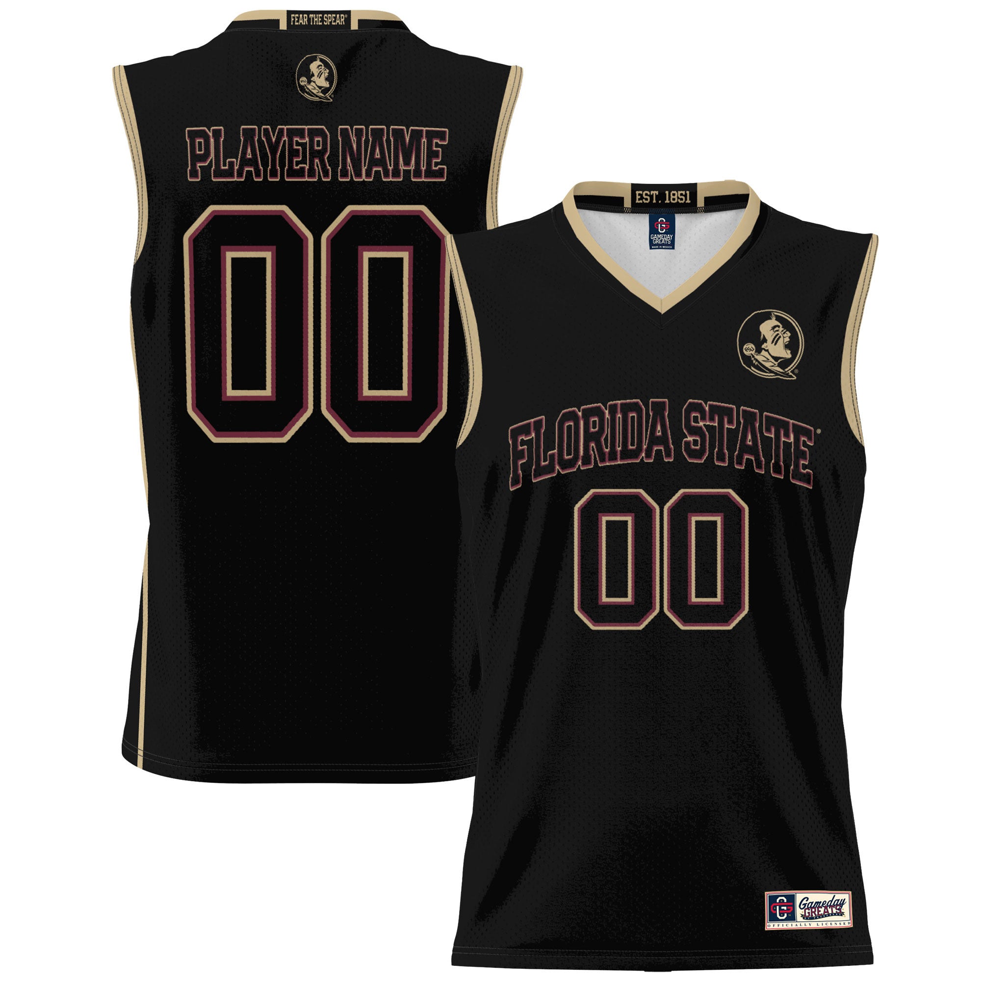 Florida State Seminoles black jersey