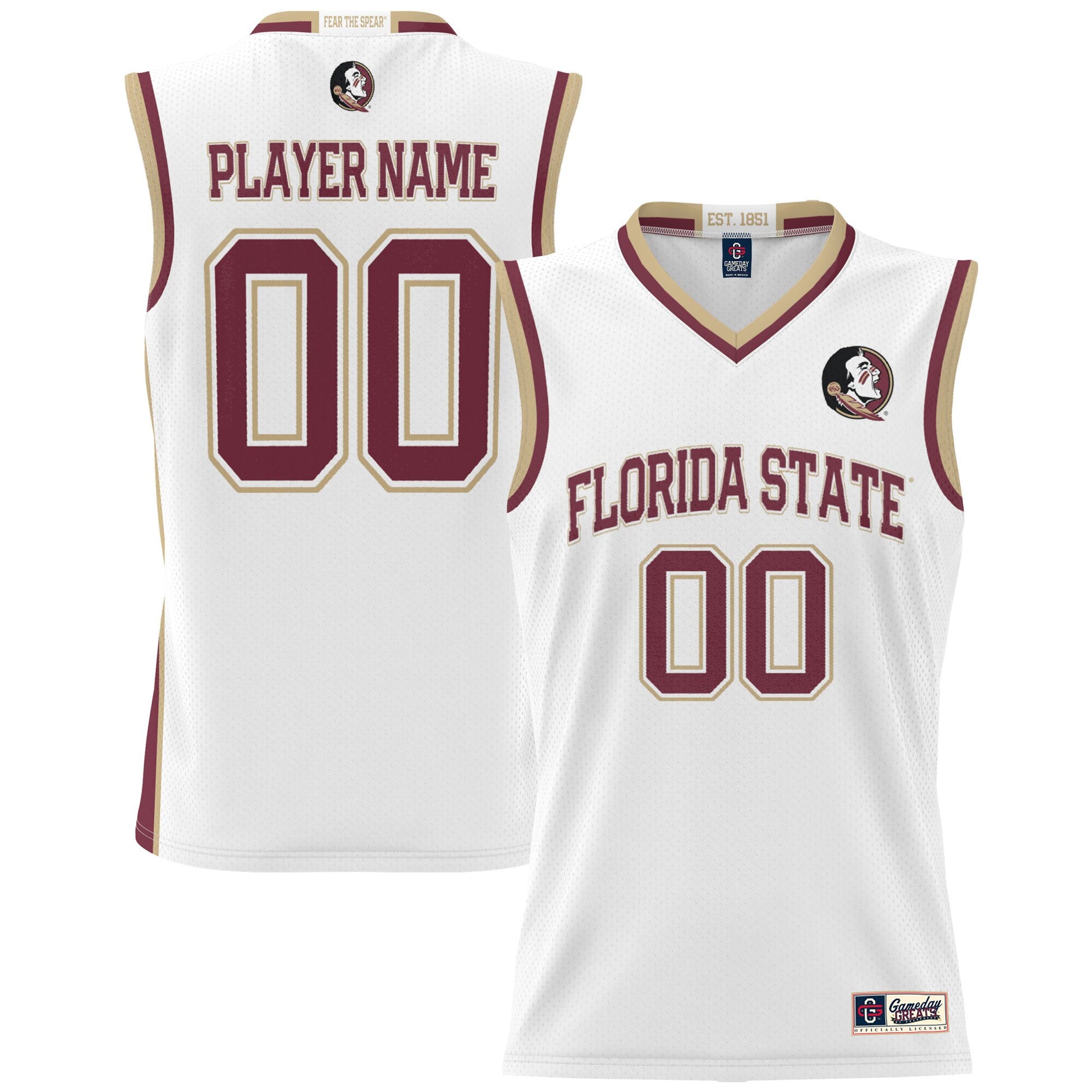 Florida State Seminoles white jersey