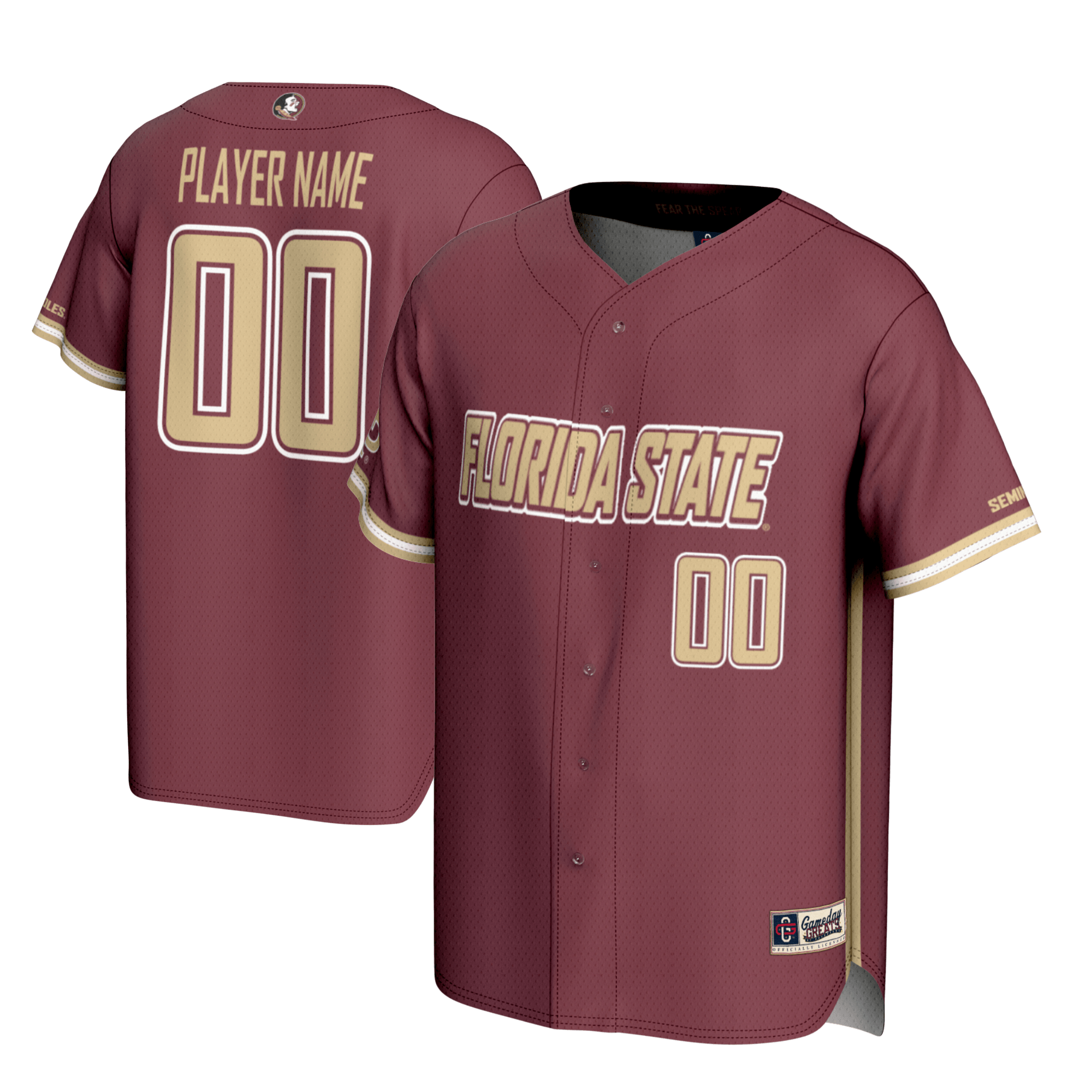 Garnet Florida State Seminoles jersey