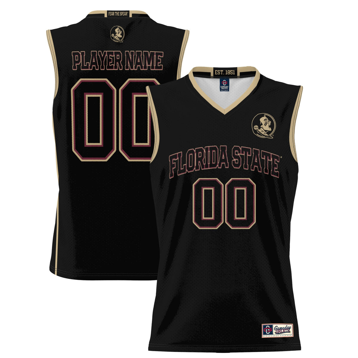 Florida State Seminoles black jersey