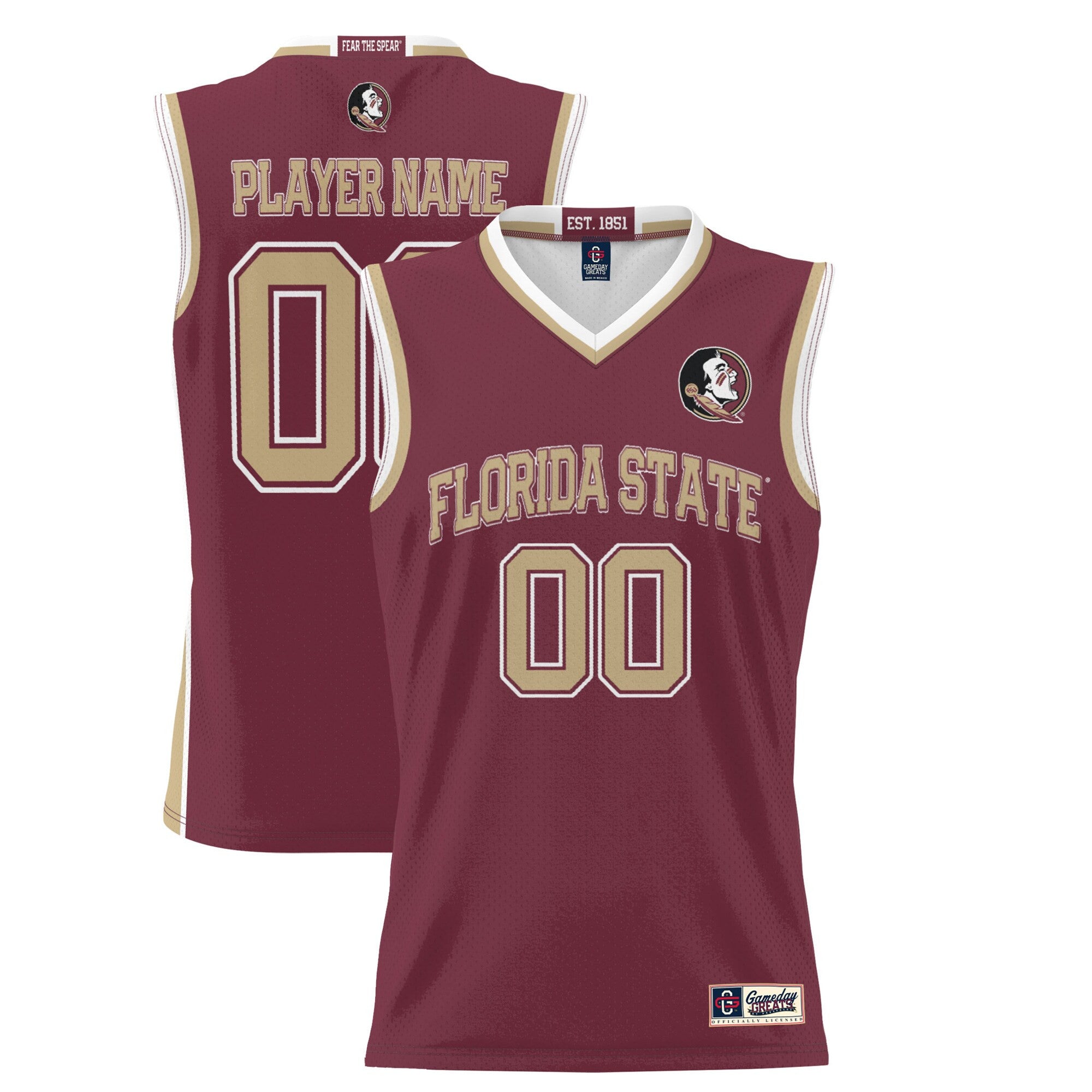 Garnet Florida State Seminoles jersey