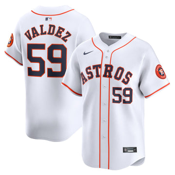 Framber Valdez Houston Astros white Limited jersey