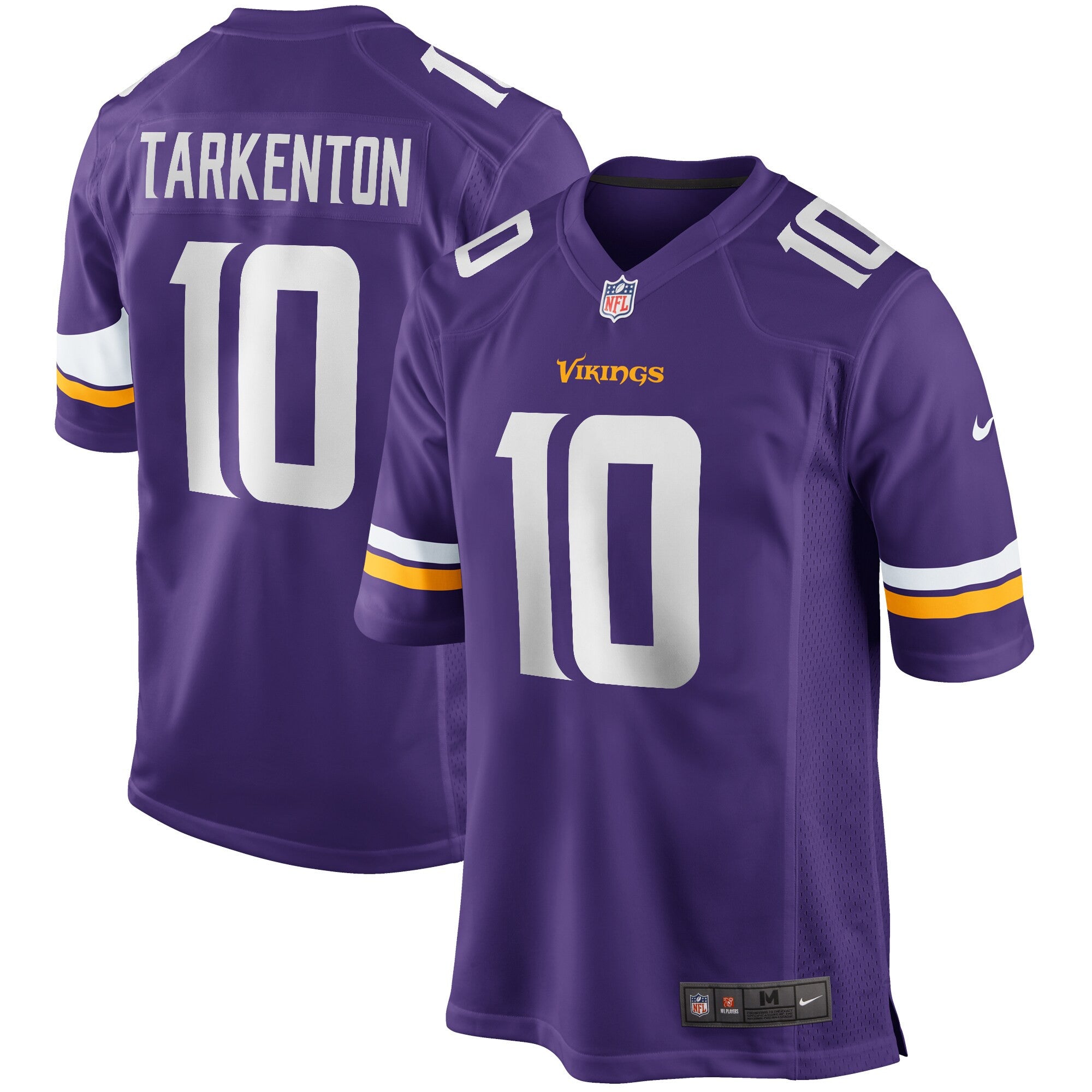Fran Tarkenton Minnesota Vikings purple Game jersey