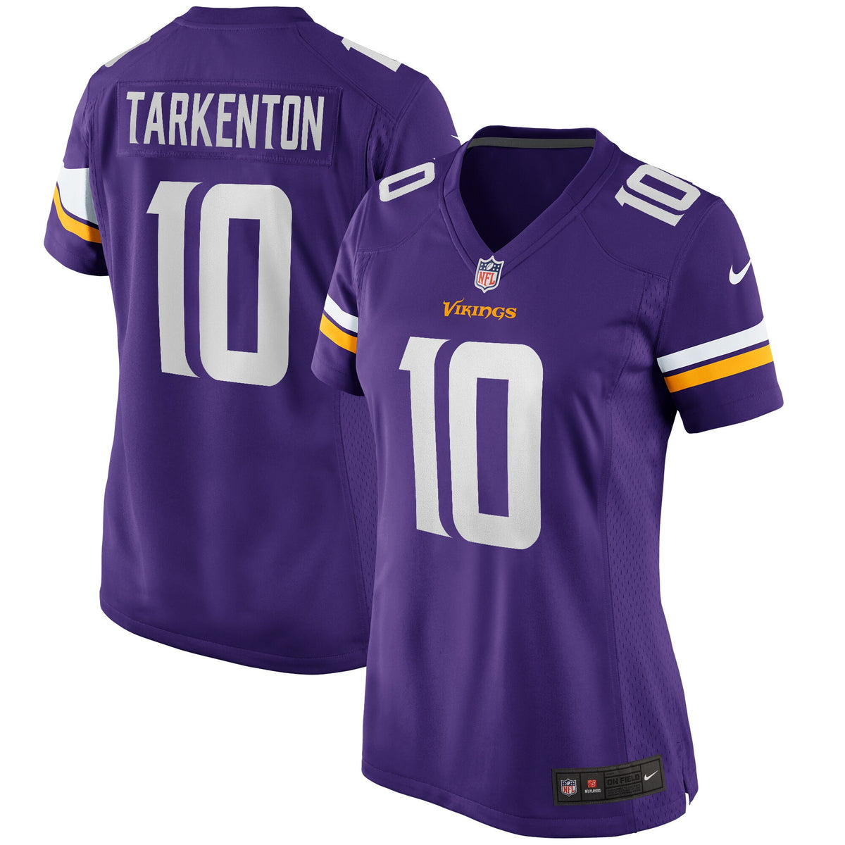 Fran Tarkenton Minnesota Vikings purple Game jersey
