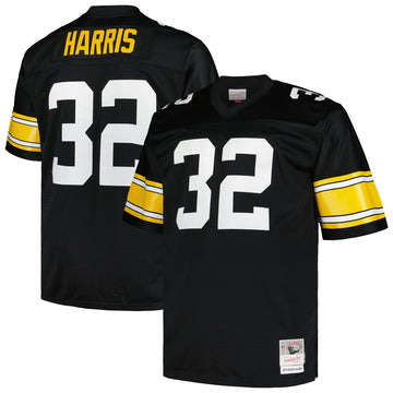 Franco Harris Pittsburgh Steelers black jersey