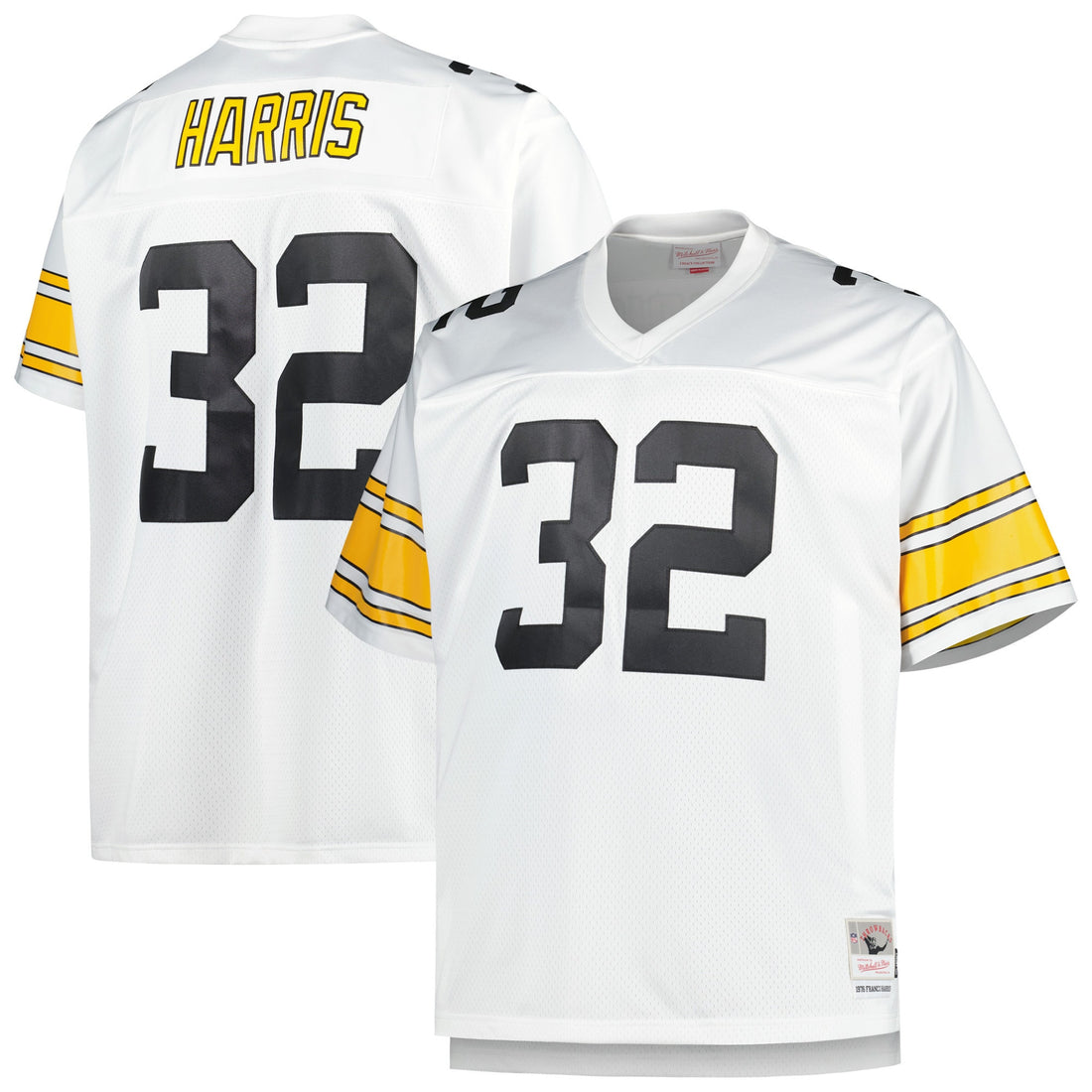 Franco Harris Pittsburgh Steelers white jersey