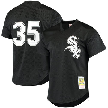 Frank Thomas Chicago White Sox black Cooperstown jersey