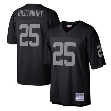 Fred Biletnikoff Las Vegas Raiders black jersey