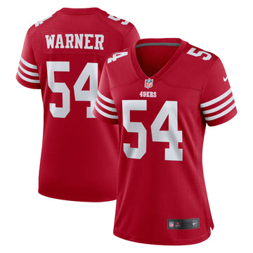 Fred Warner San Francisco 49ers scarlet Game jersey