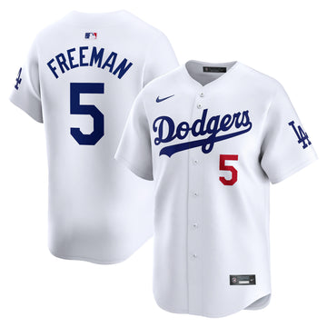 Freddie Freeman Los Angeles Dodgers white Limited jersey