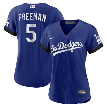 Freddie Freeman Los Angeles Dodgers royal City Connect jersey