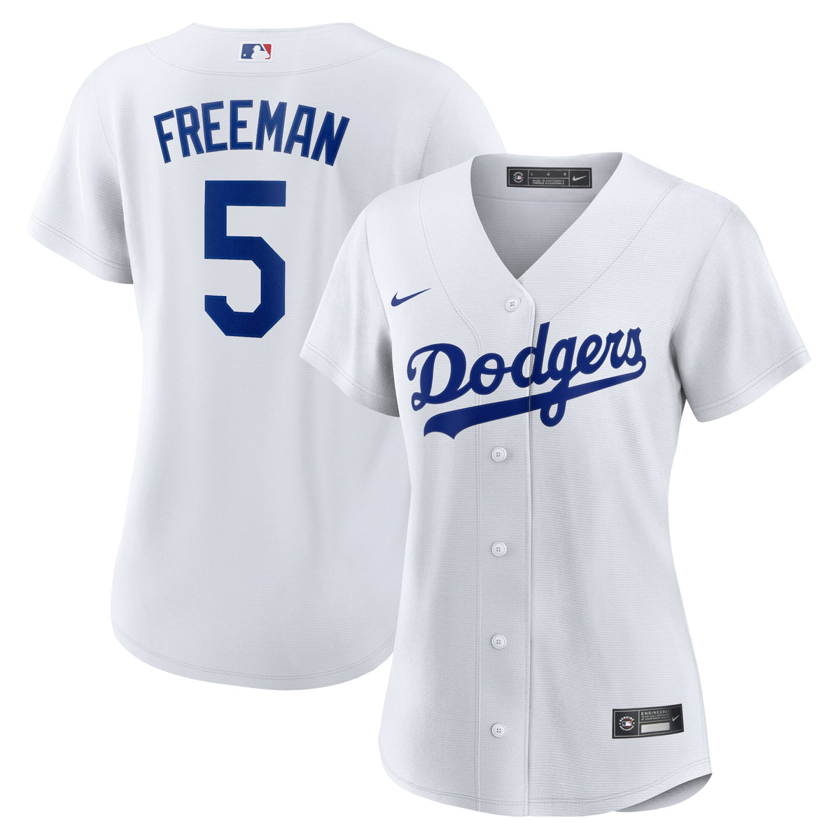Freddie Freeman Los Angeles Dodgers white jersey