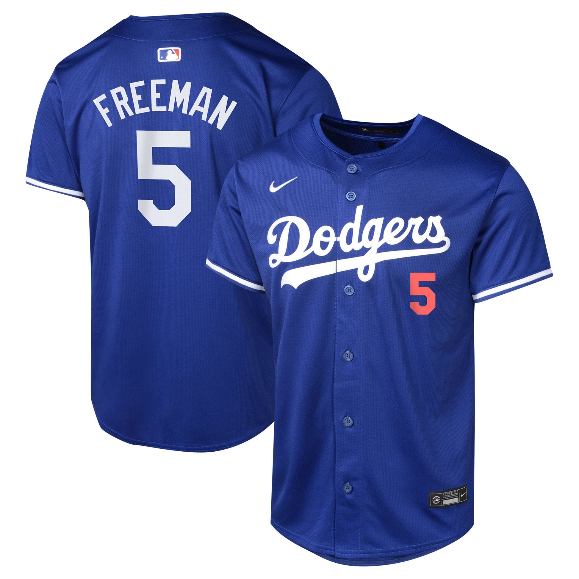 Freddie Freeman Los Angeles Dodgers royal Limited jersey