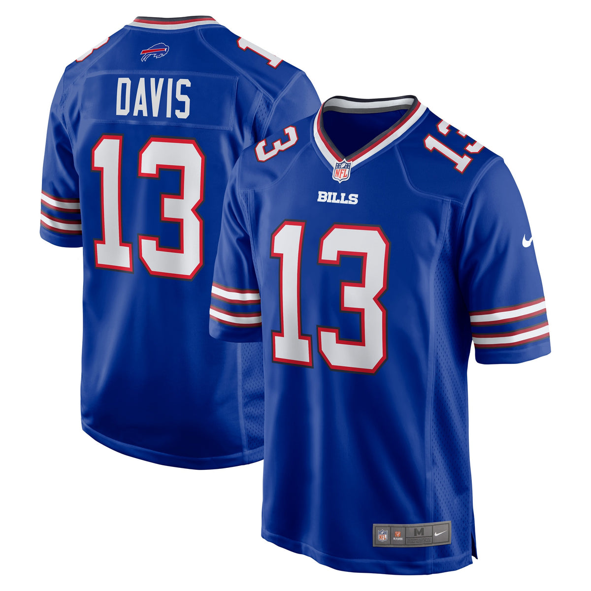 Gabriel Davis Buffalo Bills royal Game jersey